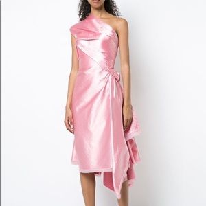 Rubin Singer Pink Asymmetrical Dress